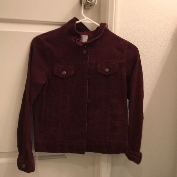 burgundy jacket - Picture 1 of 1
